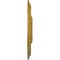 Ekena Millwork Damon Ceiling Medallion (Fits Canopies up to 3 3/8"), Hand-Painted Pharaohs Gold, 20"OD x 1 1/2"P CM20DAPGS - alternate 3